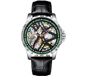AILANG-reloj mecánico automático de lujo para hombre, cronógrafo de marca de alta gama, resistente al agua, orologio automático