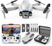 Drone con Cámara para Niños y Adultos, 1080P HD Mini FPV Drones con Altitude Hold, One-Key Despegue / Aterrizaje, Modo sin cabeza, 360 ° Flips, Ajuste de velocidad, Juguetes Regalos para Niños Niñas, Principiante