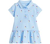 2023 Baby Girls Lovely Casual Dress Summer Children Unicorn Dress White Pretty Vestidos Cotton Soft Clothes for Kid