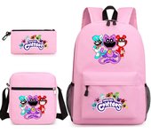 Poppy 3 Smiling Critters School Bag Catnap Backpack Pencil Case Shoulder Bag Three-piece Set