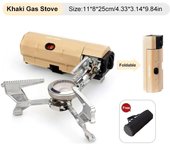 Camping Stove 2670W Portable Folding Cassette Gas  Outdoor Picnic Travel Cooking Grill Cooker Heating System
