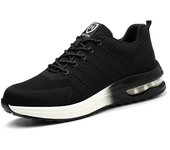 Zapatos De Seguridad Para Trabajo Con Punta De Acero Antideslizantes Y Respirables Para Hombres Botas De Trabajo Ligeras Y Confortables Para Construcción