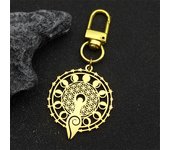 Stainless steel hekategoddess keychain men's pendant ornament accessories gift