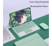 For Lenovo Tab P11 2nd Gen 11.5 Spanish Keyboard Case Mouse Bluetooth Keyboard Stand Magnetic Funda for Xiaoxin Pad Plus 2023