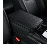 Car armrest cover protective cover ergonomic armrest box pad 2inch raised armrest pad with organizer