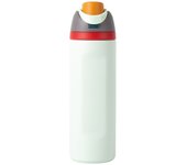 19/24/32 oz sports thermos, bounce lid, double-layer thermos 304 stainless steel vacuum bottle, leak proof