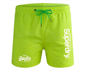 Pantalones cortos transpirables para playa, bañadores informales a la moda para tabla de Surf, bóxer de secado rápido con cordón, 3 puntos, 2pac