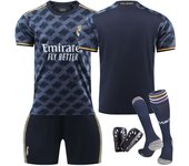 Children 2324 Real Madrid Home Jersey No. 9 Mbappe 5 Bellingham 7 Vinicius Football Uniform Sports Men's Suit