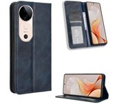 For Vivo S16 s16e S19 v40 x70 x80 x90 pro plus 5G billetera de tarjeta de billetera retro carcasa de teléfono móvil solapa ma
