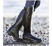 Botas De Cabeza Redonda Para Mujer, Botas Planas Largas