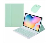 Case with Keyboard Mouse for Galaxy Tab A9 Plus Tab A8 Tab A7 Tab S6 Lite Tab S9 FE Tab S9 Tab S7 Tab S8 Spanish Tablet Keyboard