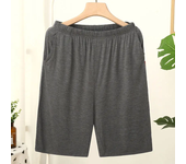 Pantalón corto para hombre, pantalón de chándal informal para correr, talla 6XL, pantalones cortos transpirables para el hogar, pantalones cortos de algodón liso para playa, bragas a rayas para hombre