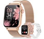 Women Smart Watch Bluetooth Call 2.05 Inch AMOLED Smart Watch IP68 Period Tracking Ultra Series 9 Womens Gift for iOS Android