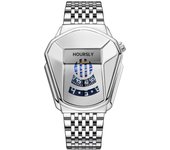 Alloy hombre reloj locomotora individual waterproof reloj de cuarzo