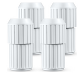 4 Pcs Pool Telescopic Pole White External Cam Pool Pole Parts Telescopic Extension Pole Cam Lock Replacement