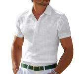 POLO botones waffles hombre camisetas deporte POLO