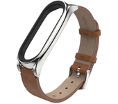 Band Strap for Mi Band 9 8 7 6 5 4 3 NFC Leather Wristband For Miband 7 Global Version Bracelet Mi Smart Band 8 7 Correa