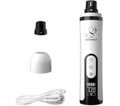 Electric Pet Nail Grinder With LED Light Cat Dogs Nail Clippers USB Rechargeable Paws Nail Cutter Pet Grooming Trimmer Supplies