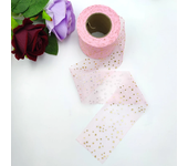 Hot Stamping Star ribbon Bow Mesh Roll DIY Hair Accessories Material Rope Net Decoration Tulle Craft Ribbons Gift Bow Packaging