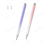 2 in 1 Stylus Pen For iOS Android Touch Pen Capacitive Pencil For apple iPad Samsung Xiaomi Tablet Smart phone Drawing pen