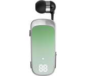 K65 Lavalier Business Bluetooth Headset Talk/Music Time 20 Hours LED Digital Display Noice Cancelling Wireless Earphones