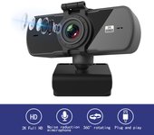 Webcam 2K Full HD 1080P Camera Autofocus With Microphone USB Web Cam For PC Computer Laptop Desktop YouTube Webcamera