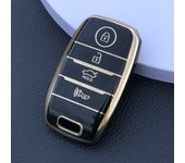 New TPU Car Key Case Cover for Kia Sportage Cerato Optima K2 K3 K4 K5 Rio Picanto K2 Soul Sorento Ski Sedona 4 Button Key Case