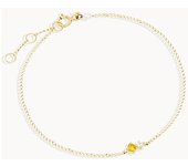Aide S925 Sterling Silver Classic Minimalist Birthstone Zircon Bangle Bracelets Chains For Women Girl Wedding Fine Jewelry S
