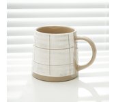Taza pintada a mano de estilo ins de cerámica nórdica simple, taza de agua personalizada creativa de leche japonesa taza de café de cerámica gruesa
