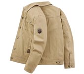 Men Cotton Jackets outdoor Casual Male Slim Fit Multi-pocket Windbreaker Cargo Jackets plus Size 5XL