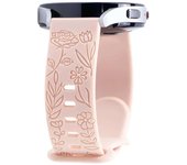 22mm Engraved Strap Samsung Galaxy 6Classic 7 6 5 4 20mm Silicone Sport Bracelet for Huawei Watch GT3 GT4Pro Watchband