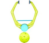 ABS Door Ping Pong Game Adjustable Continuous Door Pickleball Games Easy Installation Hanging Pickleball Trainer Door Frame