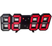 Reloj de pared digital para casa dormitorio Salón Despertador luz