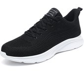 Zapatillas transpirables para correr para hombre, calzado deportivo informal con cordones