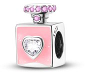 Glamorous Perfume Charm Dangle Beads Pendant Fit Original Bracelet Necklace 925 Silver Charms Women Jewelry Gift