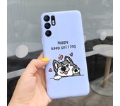 For OPPO Reno 6 Case Cover For OPPO Reno 6 5G Fundas Cute Dinosaur Cartoon Phone Cases For OPPO Reno6 4G 5G CPH2235 Soft Housing
