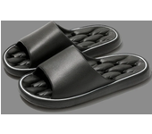 Zapatillas de casa para baño para hombre, zapatillas de ducha de secado rápido con fugas, chanclas de playa ligeras con fugas de agua, toboganes de natación para mujer