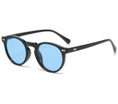 Gafas De Sol polarizadas con protección UV400 para hombre y mujer, lentes De Sol polarizadas redondas, estilo Retro