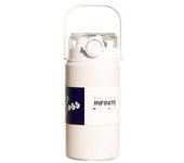 Gym Drinkware 1L/1.2L Thermos Cup Large Capacity Stainless Steel Straw Thermal Bottle Keep Hot/Cold Vacuum Flask Outdoor
