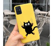 For Samsung Galaxy A51 A71 Case New Fashion Silicon Back Cover Phone Case For Samsung A515F A715F A 51 71 2019 Soft Cases Bumper