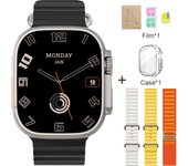 2025 New DT Ultra2 Smartwatch Bluetooth Call Compass ECG Detection Brightness Adjustment Sport Mode AMOLED Screen Compatible with Android IOS 4G Smartwatch