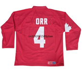 Jersey 1991 Coupe Team Canada Cup Hockey 4 Bobby Orr Jersey 11 All Stitched Us Mens M-3XL