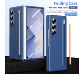 Electromagnetic Pen For Samsung Galaxy Z Fold 5 Case Matte Back Protective Film Cover