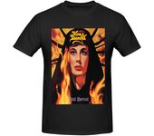 King-Diamond-'Fatal-Portrait Men's Black Cotton Short Sleeve T-Shirt
