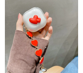 Case For Samsung Galaxy Buds FE Buds Pro Buds2 Protective Earphone Cover For Samsuing Galaxy Buds Live With Spring Bracelet