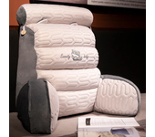 Cojín de respaldo grande para mujer embarazada, almohada de cintura desmontable, lavable, soporte Lumbar, decoración del hogar