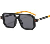 Tendencia retro literaria gafas de sol modernas tiro callejero gafas planas gafas de sol de moda