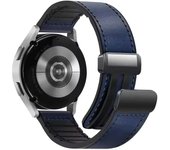 Applicable to 22/20mm Leather and Silicone Strap 7 6 5 4 Amazfit GTR, Comfortable Magnetic Band for Huawei Watch GT5 46mm