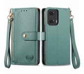 For Motorola moto g04 g04s g14 G24 g34 g54 g84 Edge 40 Neo G play 2024 ranura de tarjeta antipolvo billetera titular carcasa