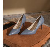 2024 new style women's shoes/sandals/high heels/stilettos/pointed toes/spring/summer/autumn/winter/banquet/wedding/work/leather/Black